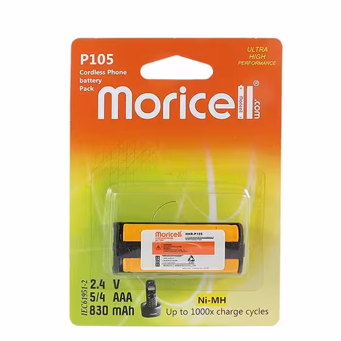 باتری تلفن بیسیم پاناسونیک p105 موریسل Moricell