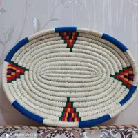 بیضی حصیری طرح دار