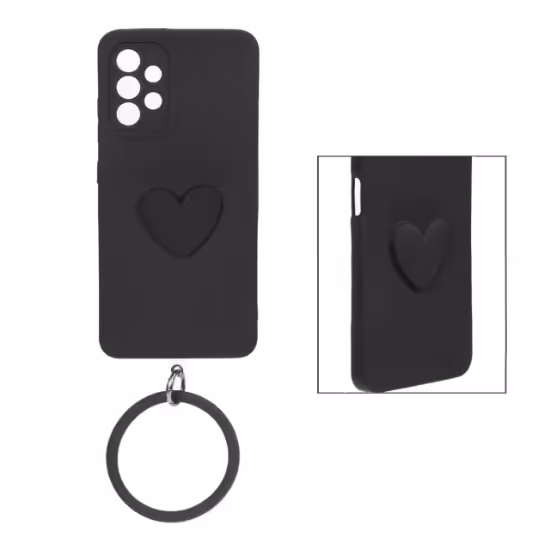 قاب گوشی Pro Camera قلبی النگویی برای Samsung A32-4G