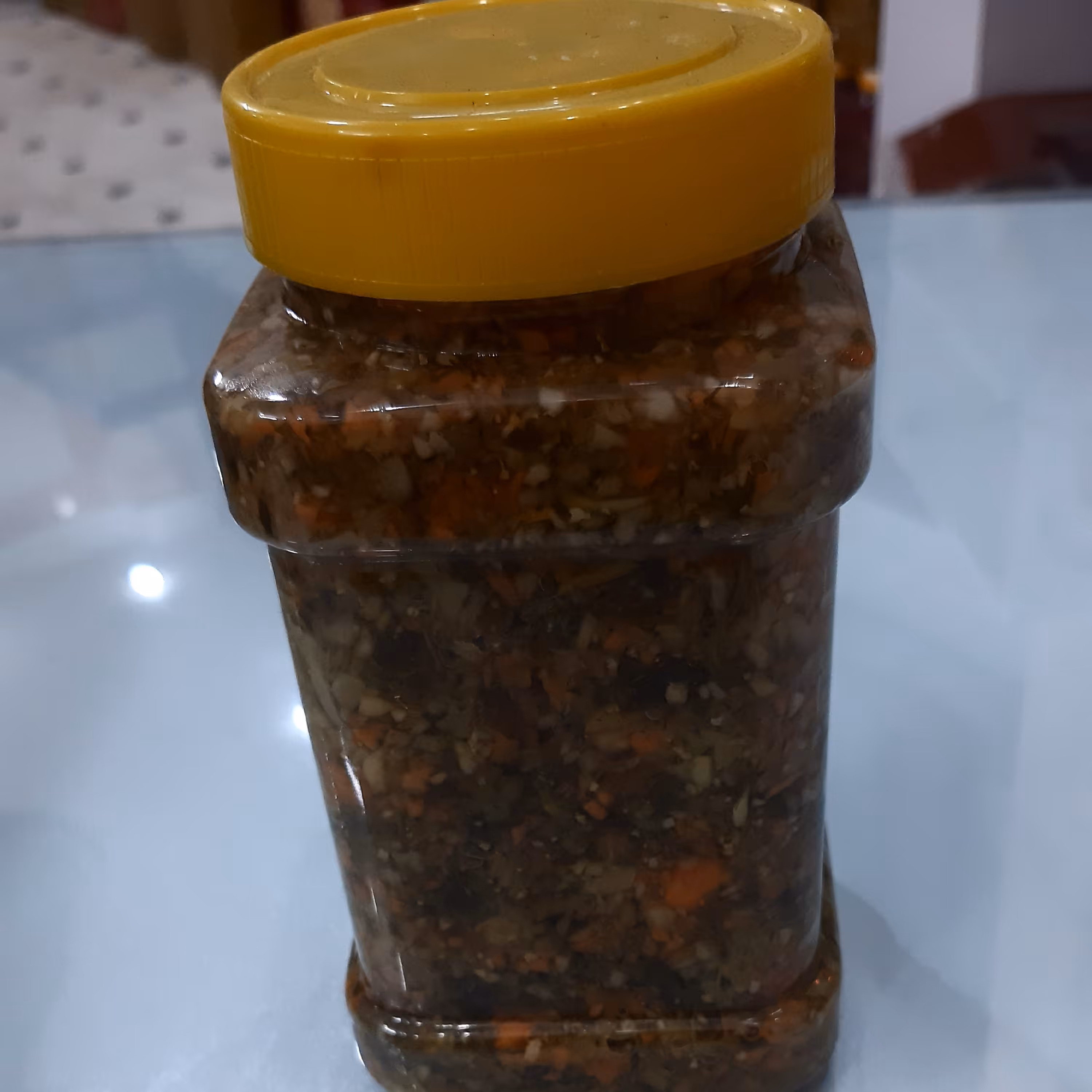 ترشی لیته ترب بندری ( بسته های 750 گرمی) تند