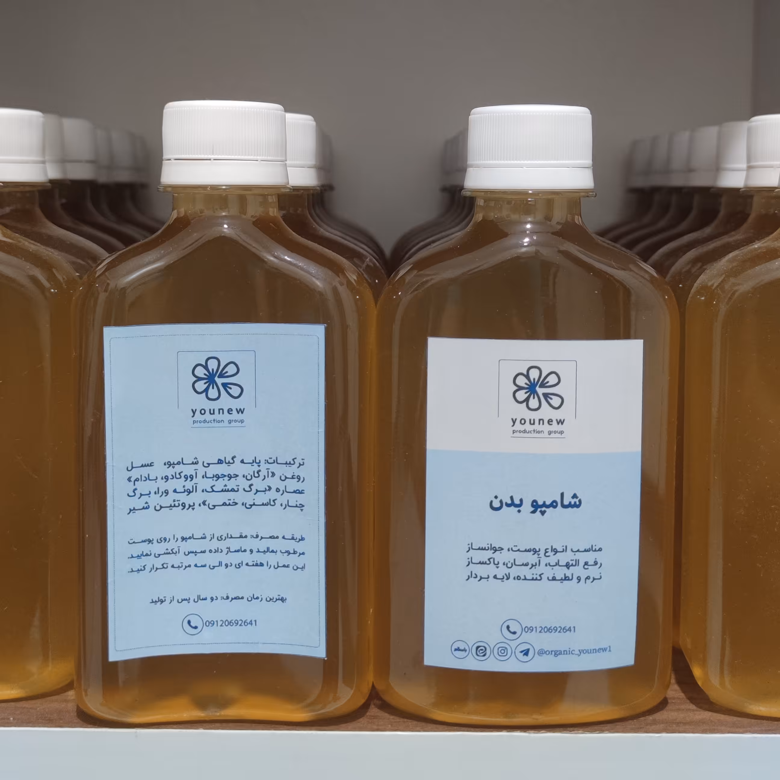 شامپو بدن برند younew
