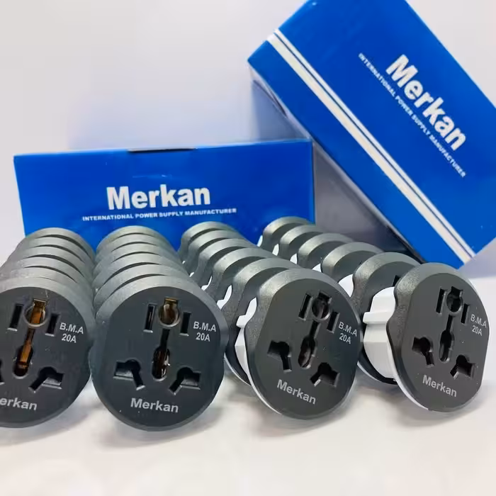 تبدیل  3 به 2  ارت دار   مدل  Marken  کیفیت عالی هم تک هم عمده