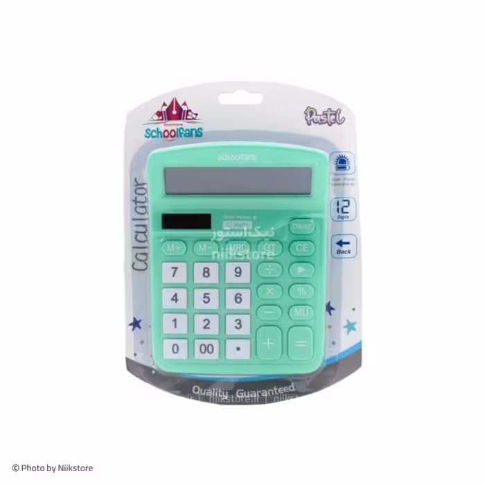 ماشین حساب رنگی اسکول فنس کد 92900