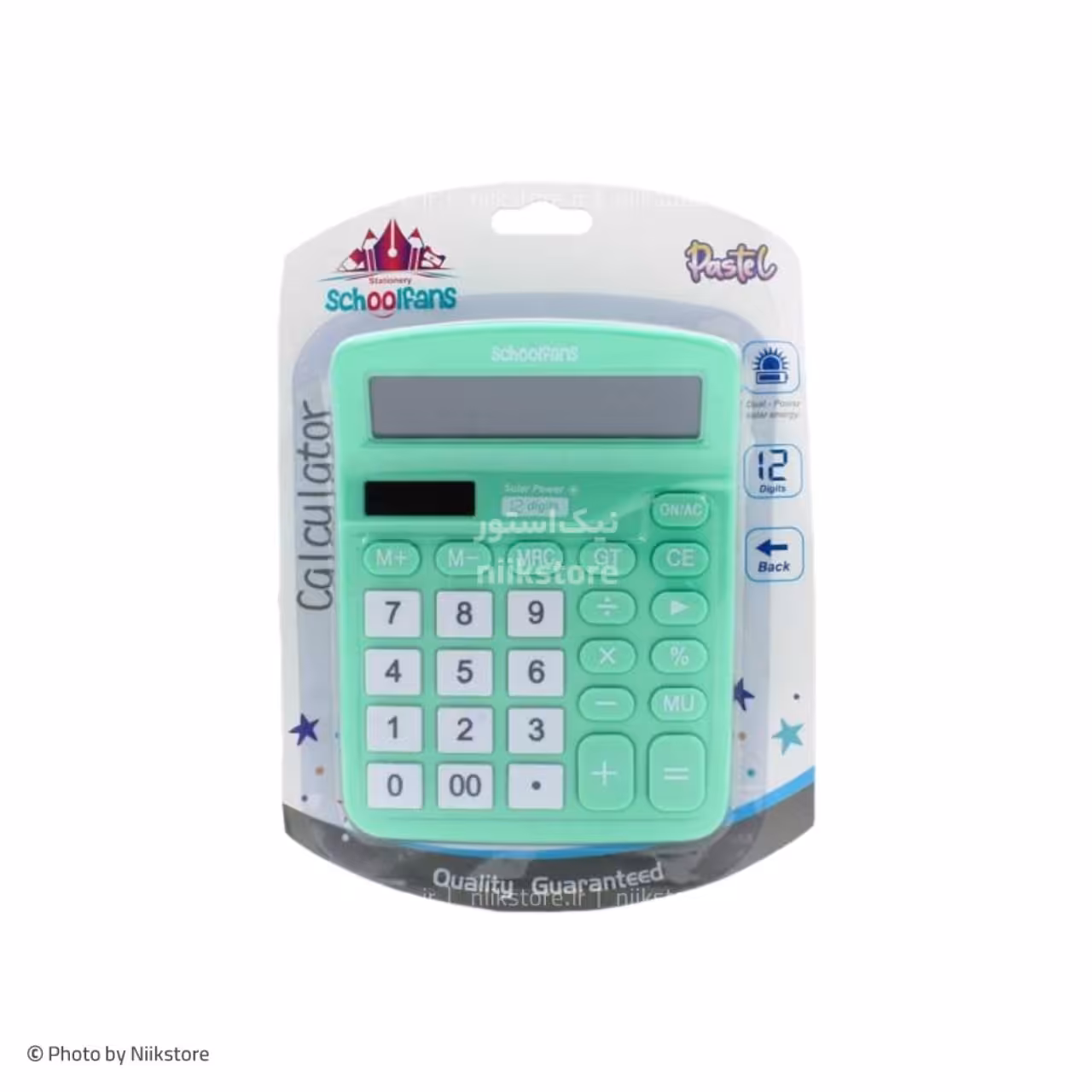 ماشین حساب رنگی اسکول فنس کد 92900