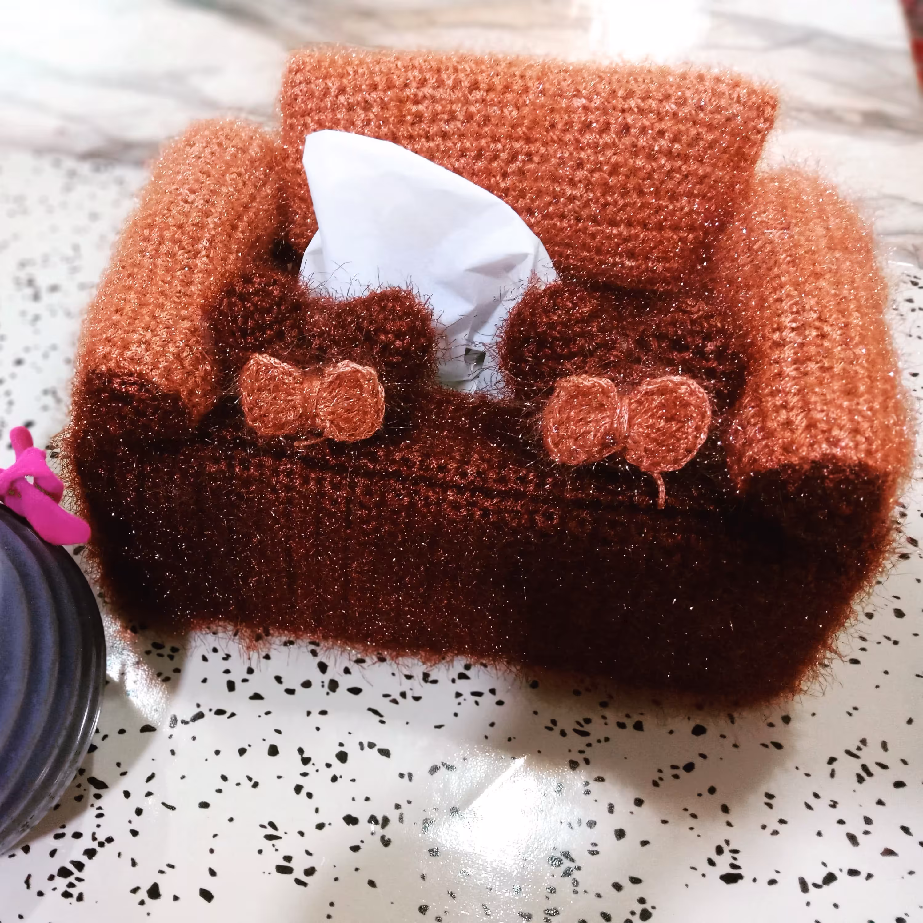 جای دستمال کاغذی مدل مبل (پس کرایه)