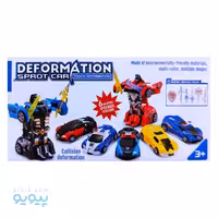 ماشین شانسی تبدیل شونده به ربات جنگجو تک و عمده