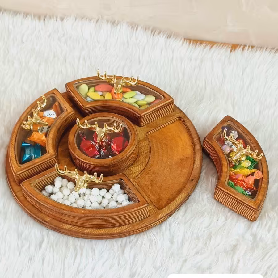 تیبگ گرد 5خانه