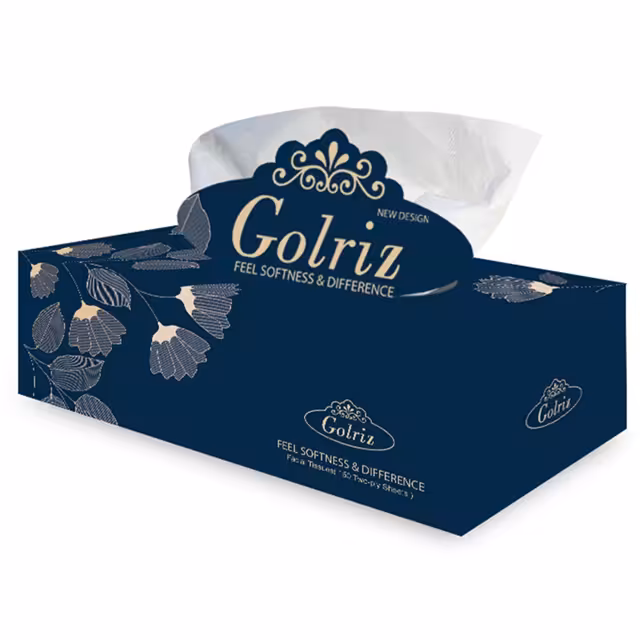 دستمال کاغذی 300برگ گلریز مدل الگانت