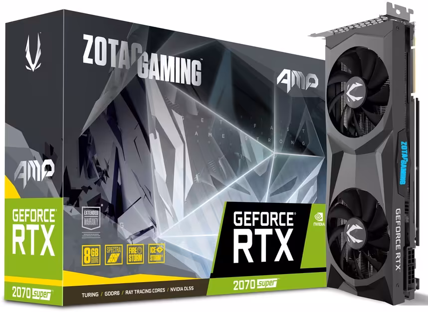 کارت گرافیک زوتک مدل GeForce RTX 2070 SUPER AMP با حافظه 8 گیگابایت