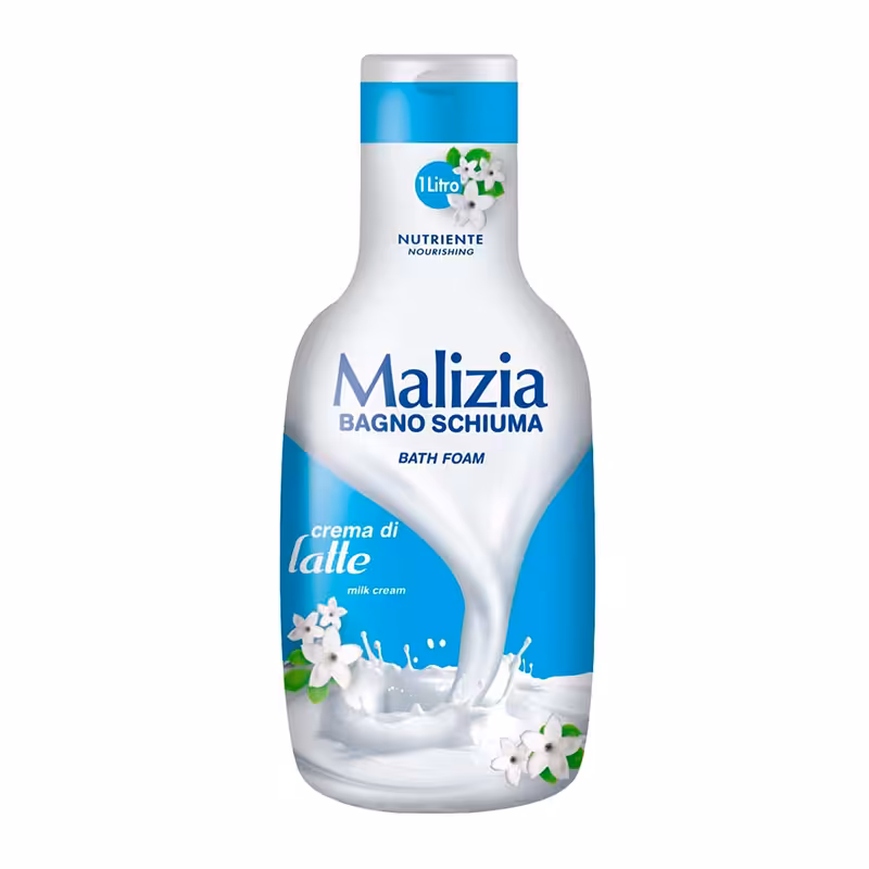 خرید + قیمت | فوم حمام مالیزیا Milk Cream حاوی شیر حجم 1000 میل 