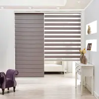 پرده زبرا  برقی زیو  کد 1999سایز 150x280 سانتی متر با تنوع رنگ ها