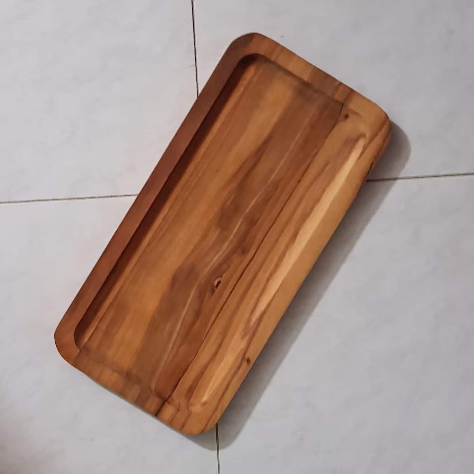 سینی چوبی سایز 40 سانتیمتری سایز بزرگ موجود در عکس