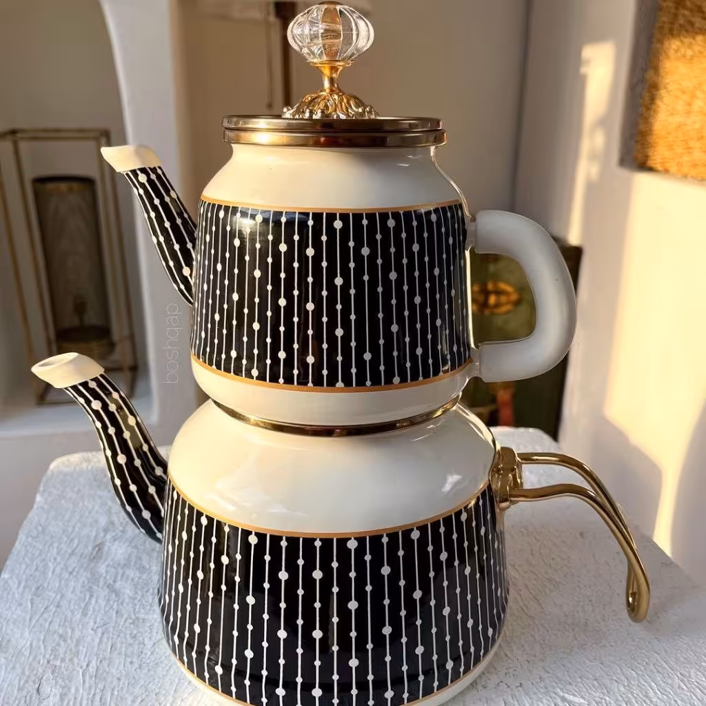 کتری قوری لعابی دافی