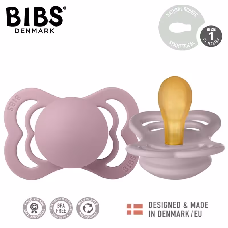 پستانک دو عددی بیبس 0 تا 6 ماه اورجینال BIBS