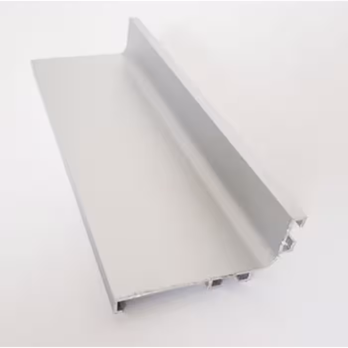 دستگیره پروفیل آلومینیوم شاخه ای  رنگ سفید مدل ال 3متری کاپران 