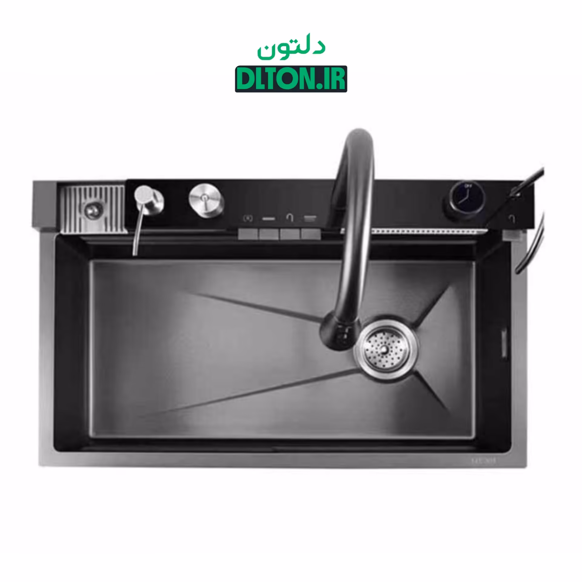 سینک ظرفشویی آبشاری مدل پیانویی 5 کلید(پسکرایه)