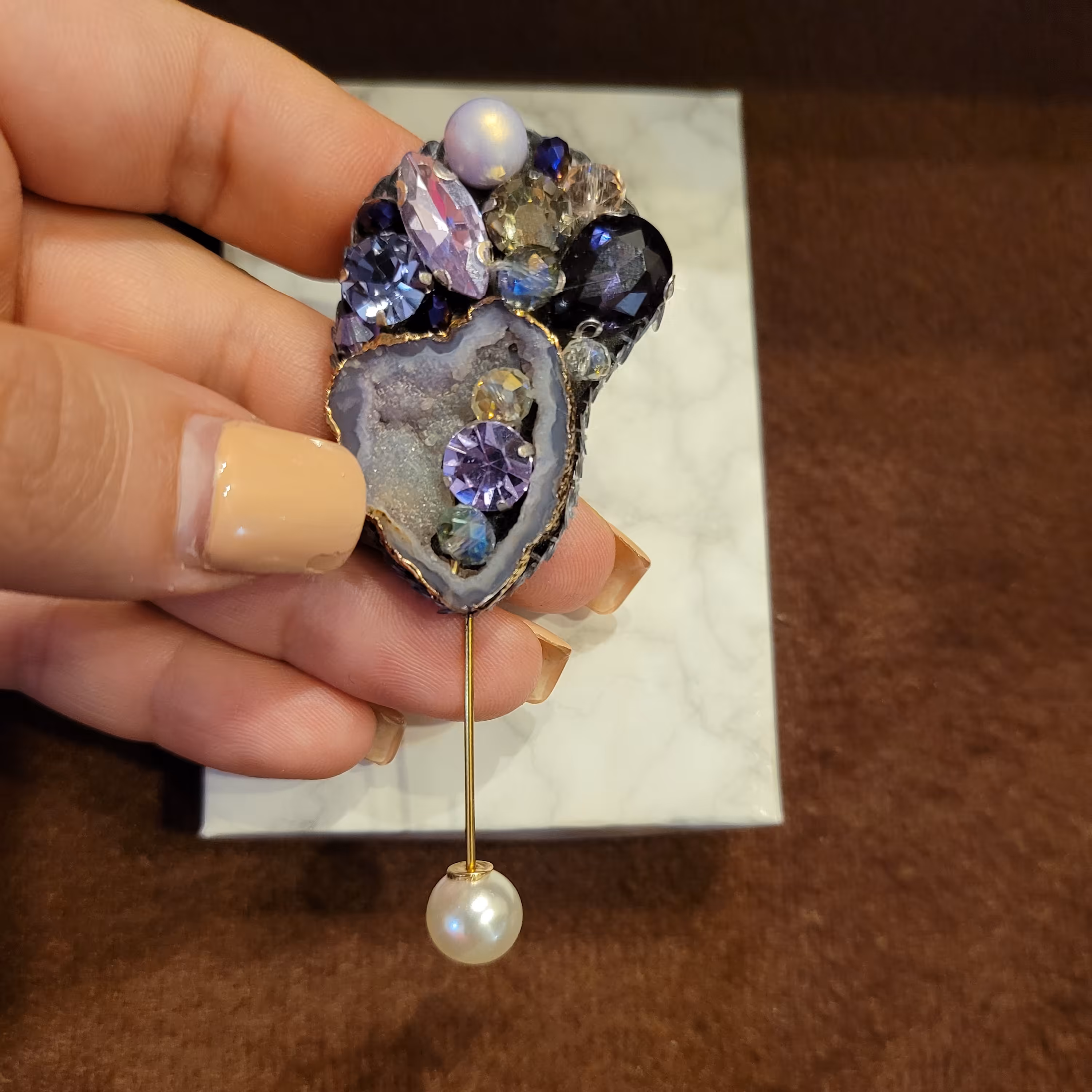 گلسینه جواهر دوزی 