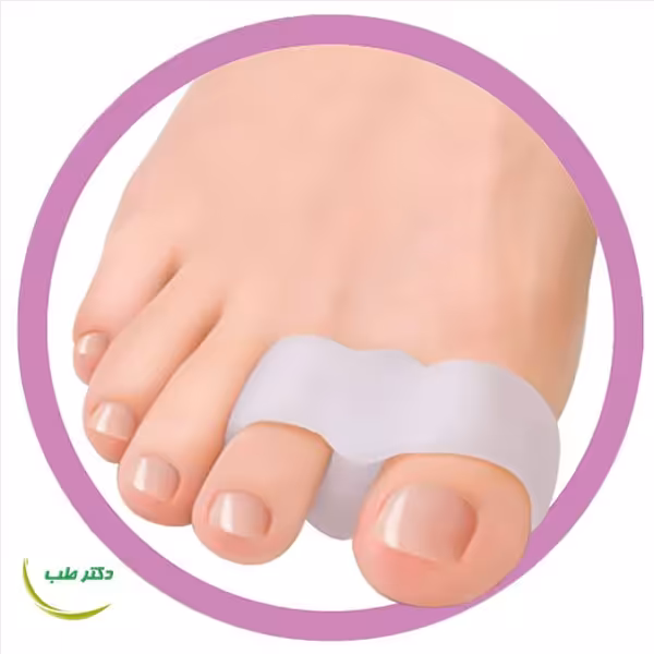 پد پیشگیری انحراف شست پا (هالوکس والگوس) SpencoGel مدل 1005 سایز S