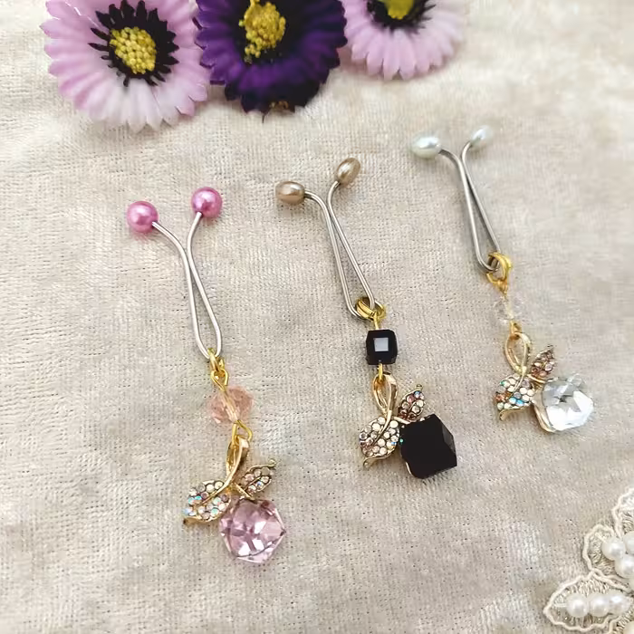 گیره حجاب شال و روسری مکعب دینا