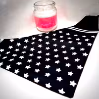 دستمال سر (دستمال گردن) باندانا طرح ستاره 