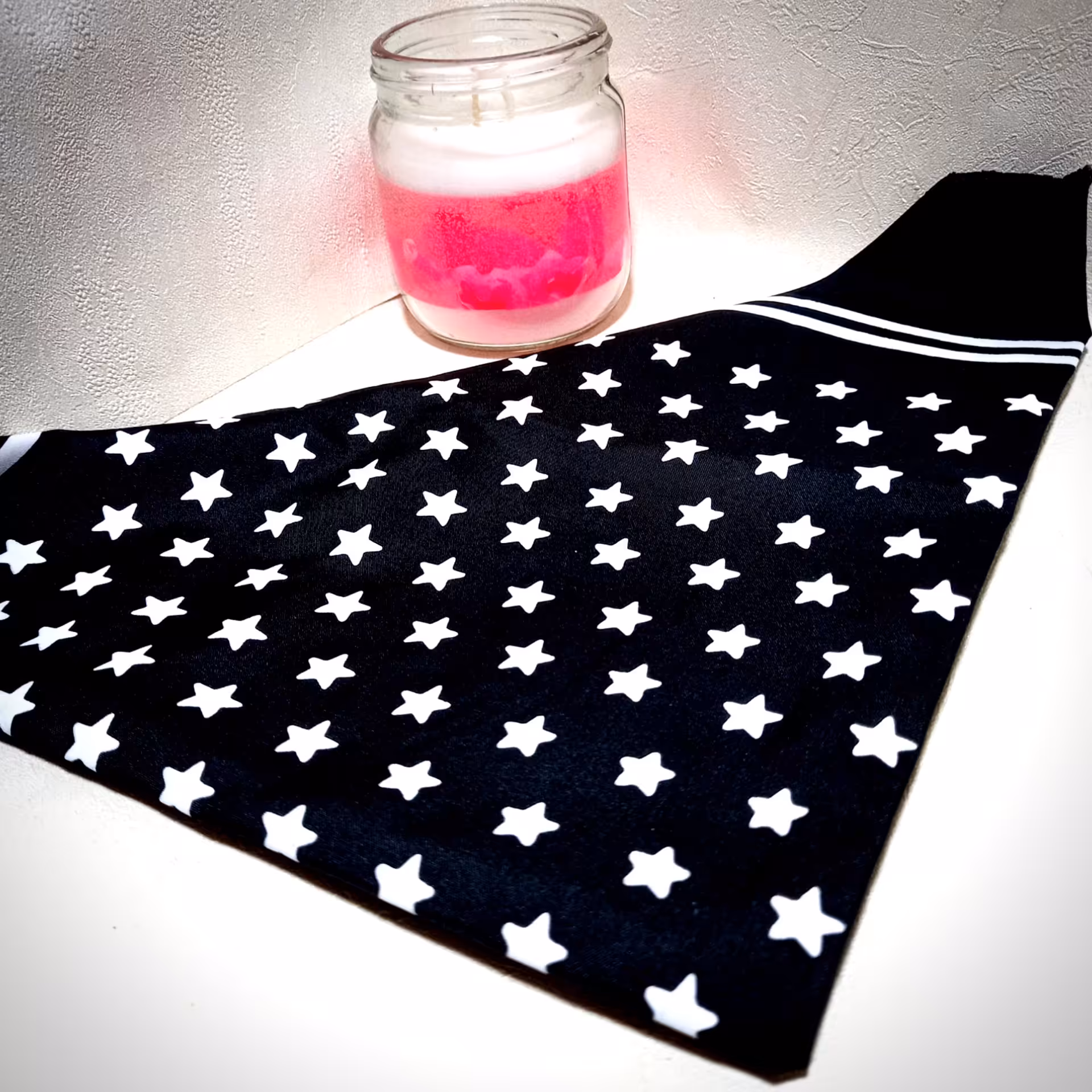 دستمال سر (دستمال گردن) باندانا طرح ستاره 