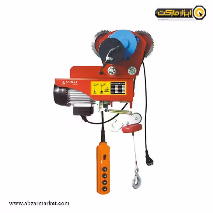 جرثقیل سقفی برقی 4 کاره محک 1 تن 12 متری مدل KX-1000C