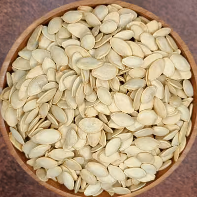 تخمه کدو گوشتی سفید ایرانی شور  (200گرم) آجیل و خشکبار مهران 