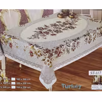 رومیزی ناهارخوری 6 نفره ساگول تک استیل مدل st 117