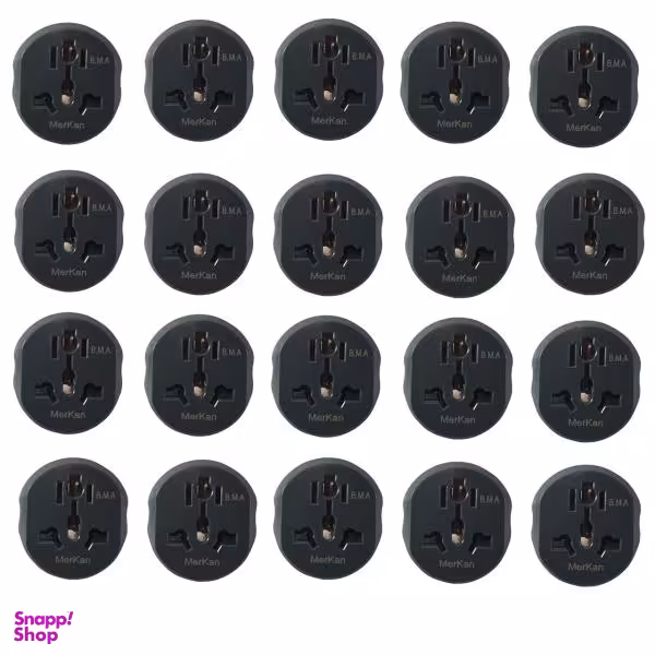 مبدل برق مرکن مدل B-M-A بسته 20 عددی