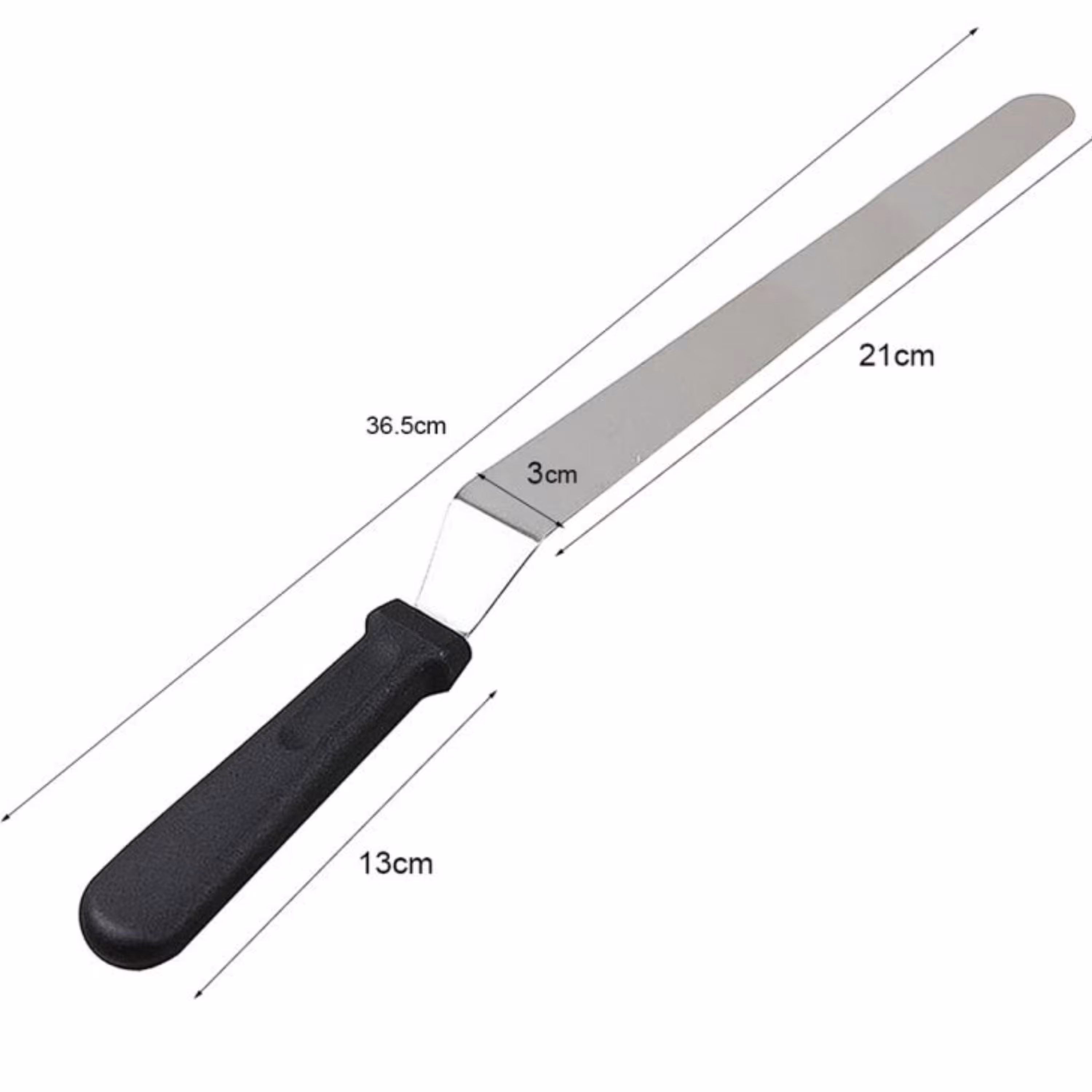 ابزار تزیین کیک اسپاتولا  و پالت بهگز مدل قنادک مناسب خامه کشی روی کیک