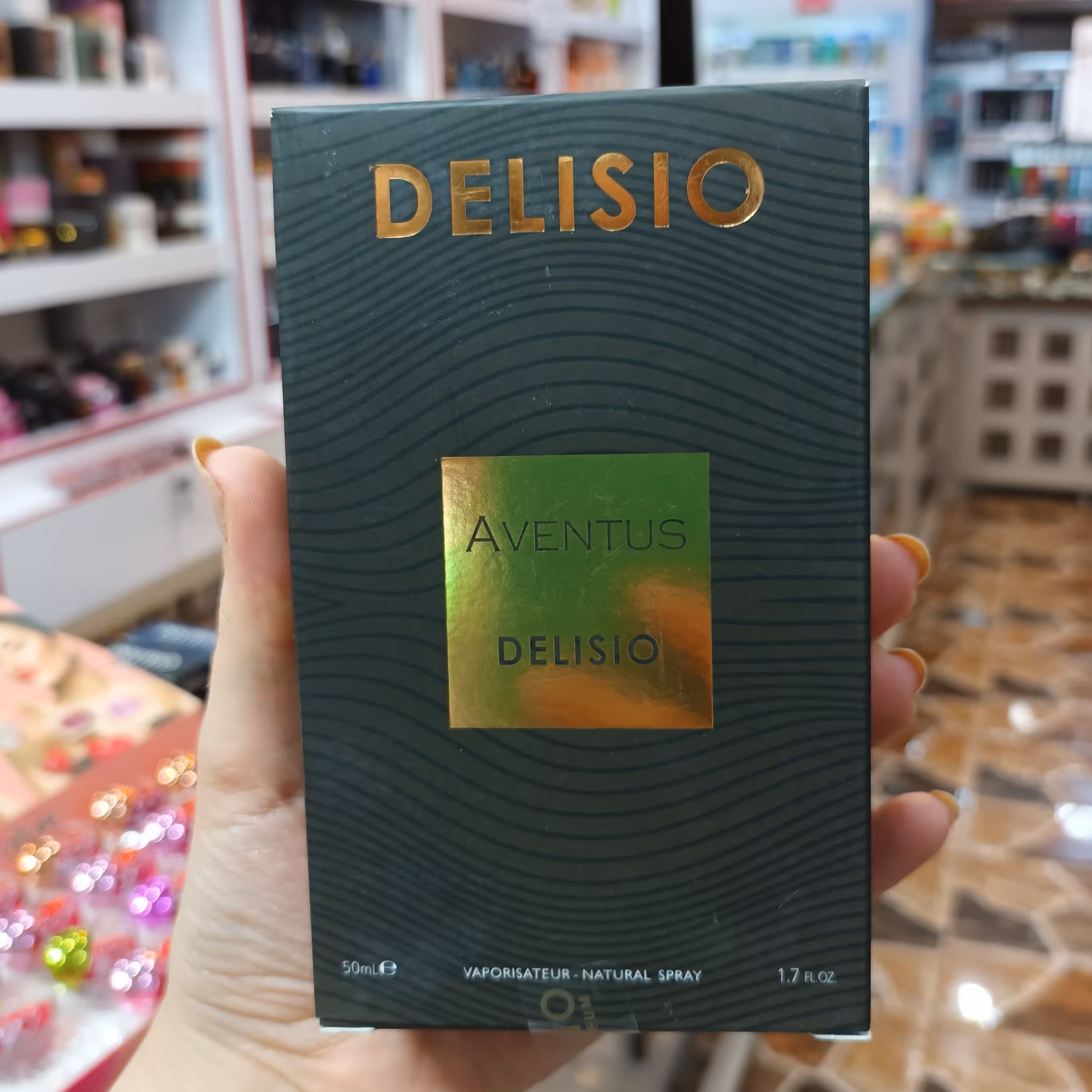 ادکلن دلیسیو DELISIO رایحه اونتوس حجم 50 میل