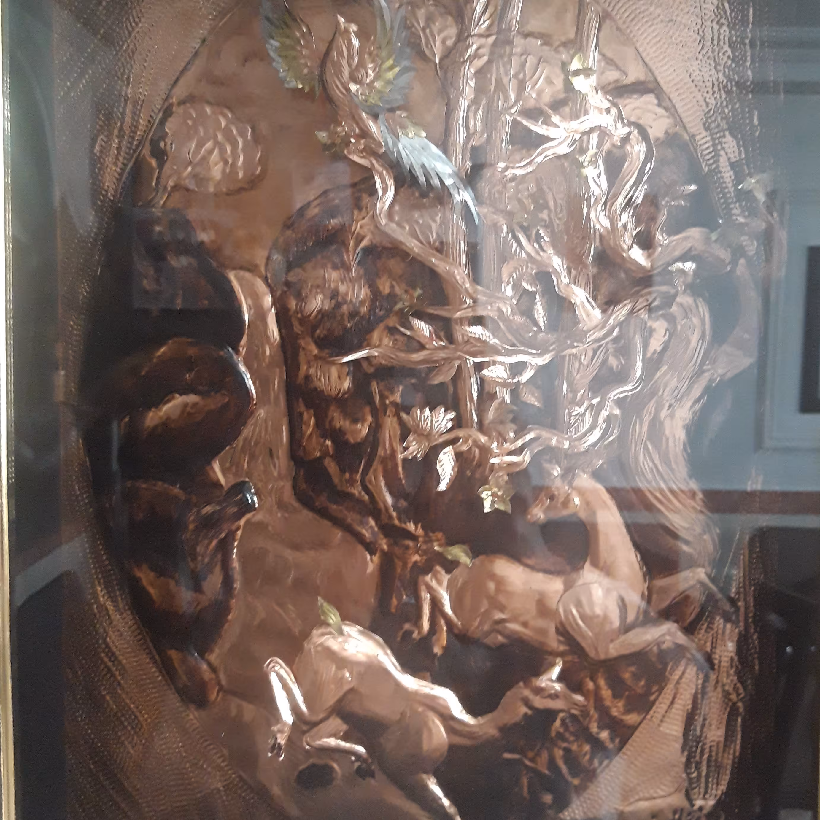 تابلو مس رقص غزال 41در52