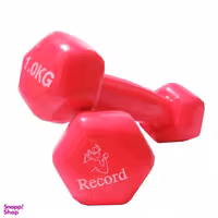 دمبل مدل رکورد 1 کیلوگرمی بسته 2 عددی