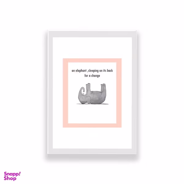 تابلو طرح فانتزی فیل