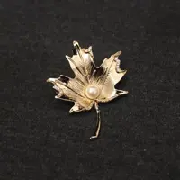 گل سینه زنانه کیفانی مدل برگ محصول وارداتی