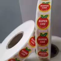 لیبل میوه رنگ قرمز طرح سوپرلوکس پنج ستاره(5 رول)