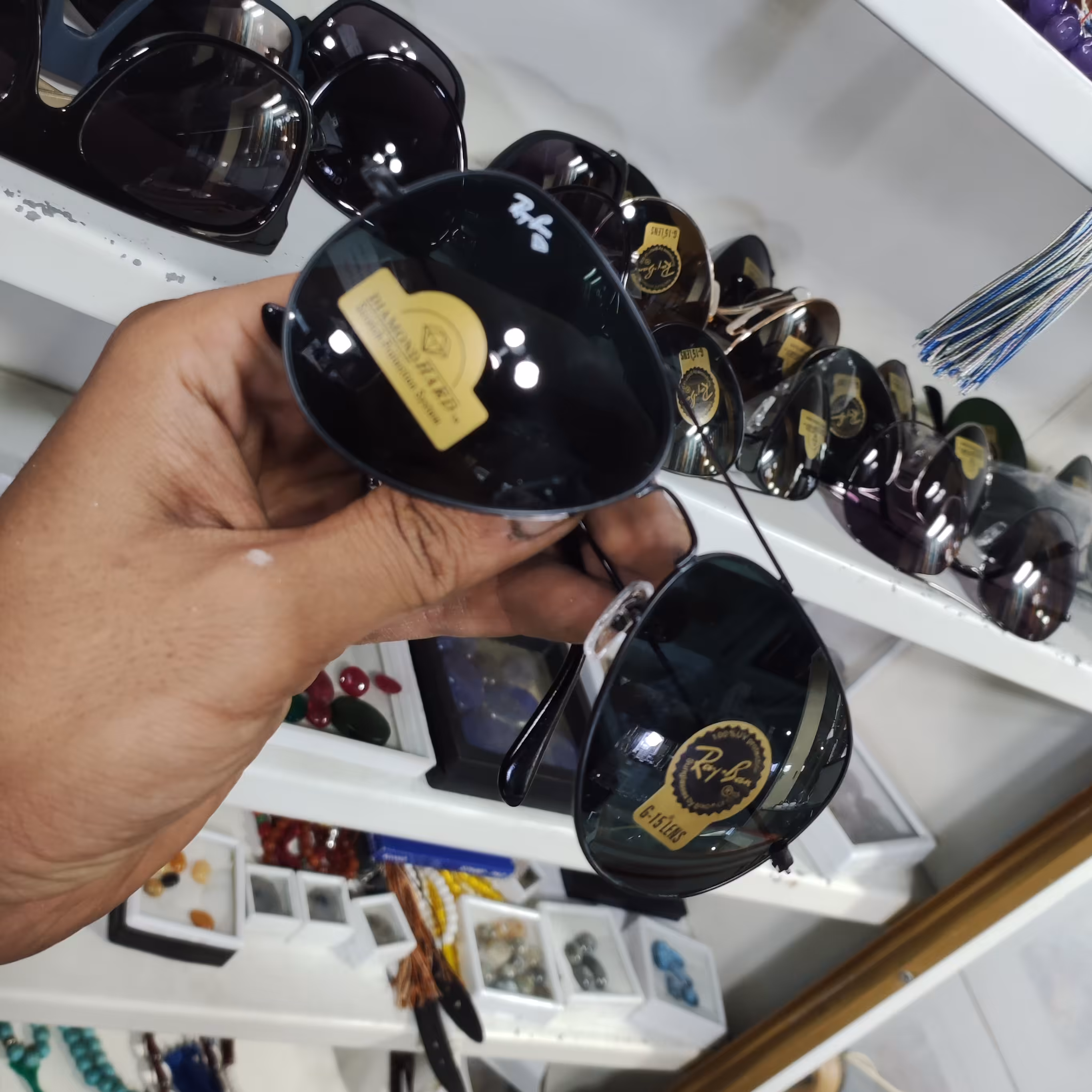 عینک ریبن یو وی 400 ضد اشعه و ضد خش  طبی کد1001