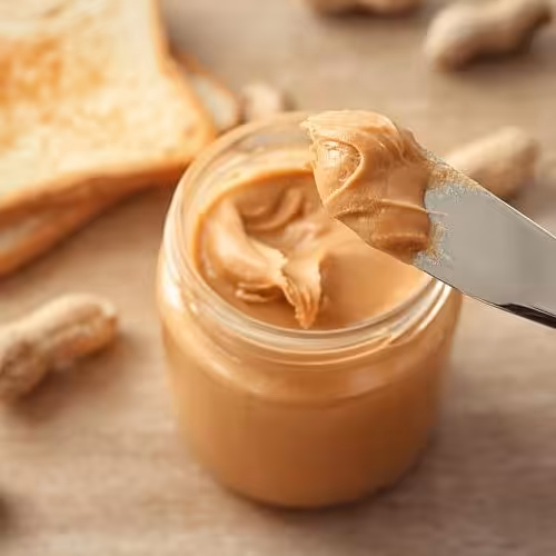 کره بادام زمینی آستانه بانهایت کیفیت تازه  (1کیلویی)