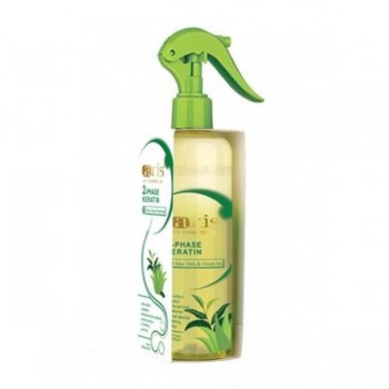 اسپری دوفاز کراتینه آلوئه ورا آریس ( بدون آبکشی) حجم 250mL