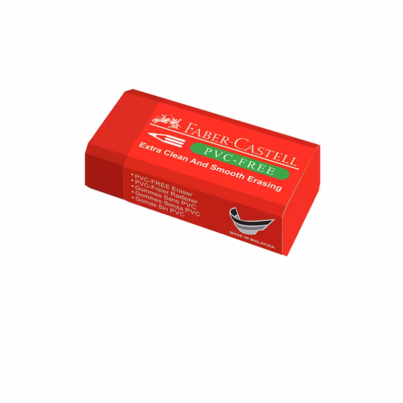 پاک کن فابرکاستل قرمز بزرگ کد 156