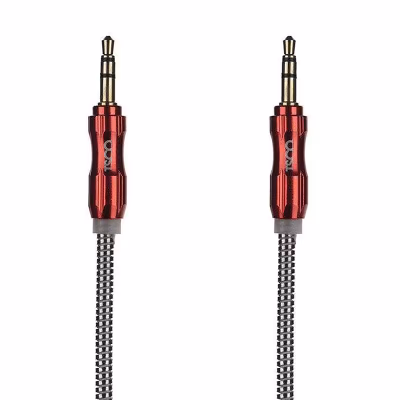 کابل 1 به 1 صدا 1متری تسکو TSCO TC92 قرمز