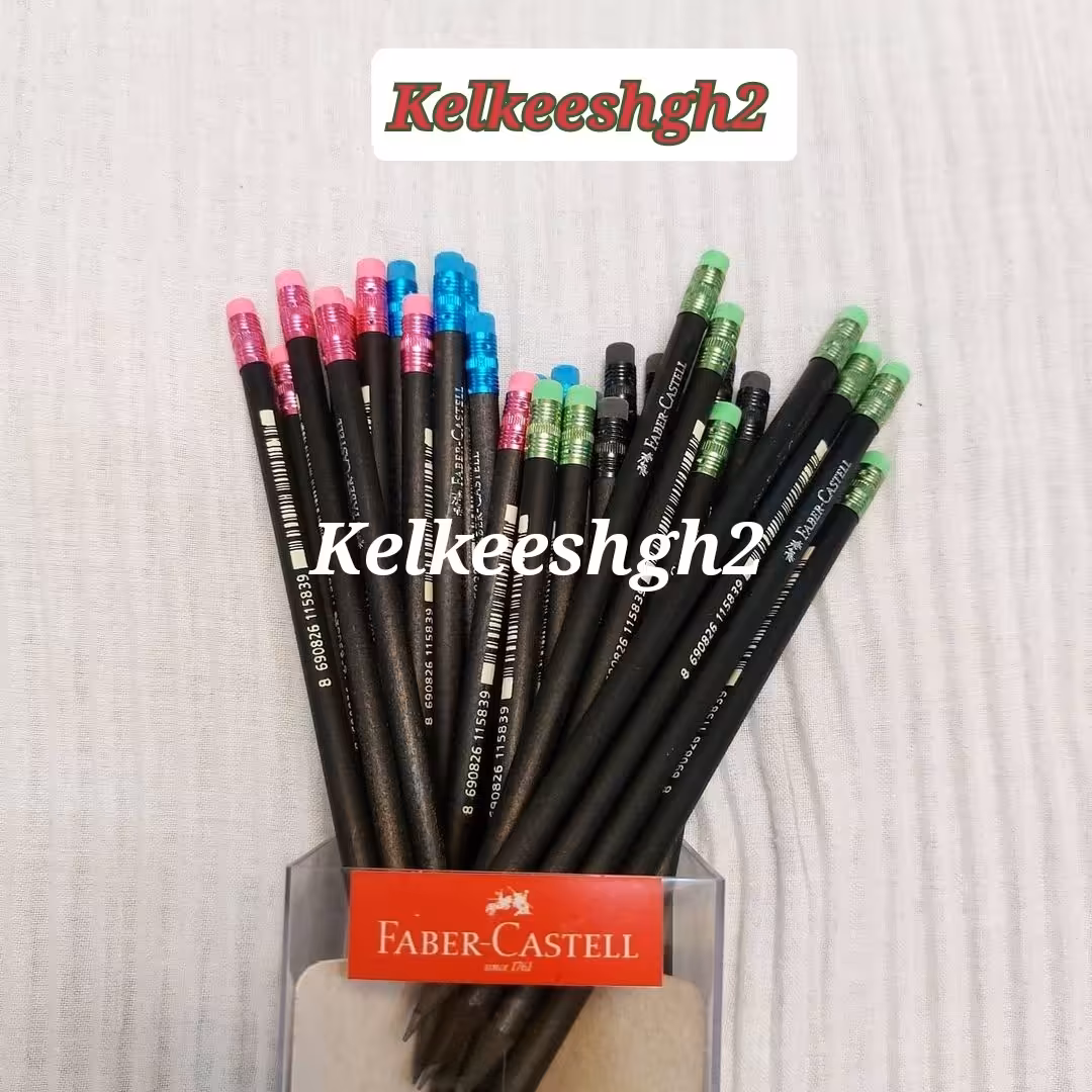 مداد سیاه HB بلک وود فابرکاستل 