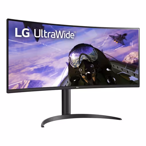 مانیتور خمیده گیمینگ ال جی 34 اینچ سری UltraWide مدل 34WP65C-B