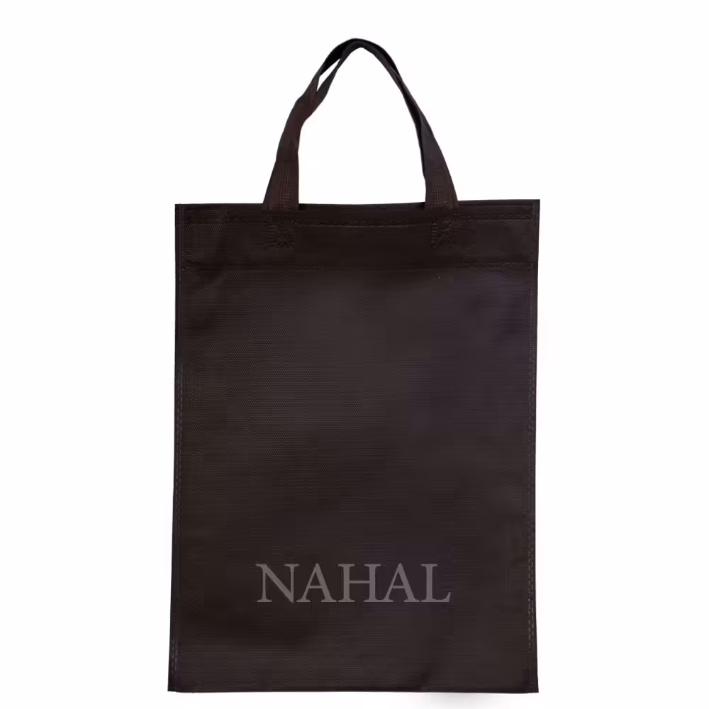 کیف بیمار بدون زیپ کد1005 رنگ قهوه ای(بسته 25 عددی)