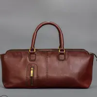 کیف مسافرتی  ورزشی ساک بزرگ  چرم طبیعی دست دوز 