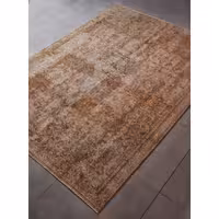 فرش دستبافت شش متری امیرخیز مدل وینتیج کد 6255