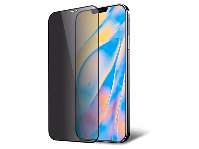 محافظ صفحه نمایش شیشه ای حریم شخصی آیفون Blueo Anti Peep Privacy Glass iPhone 12/12 Pro