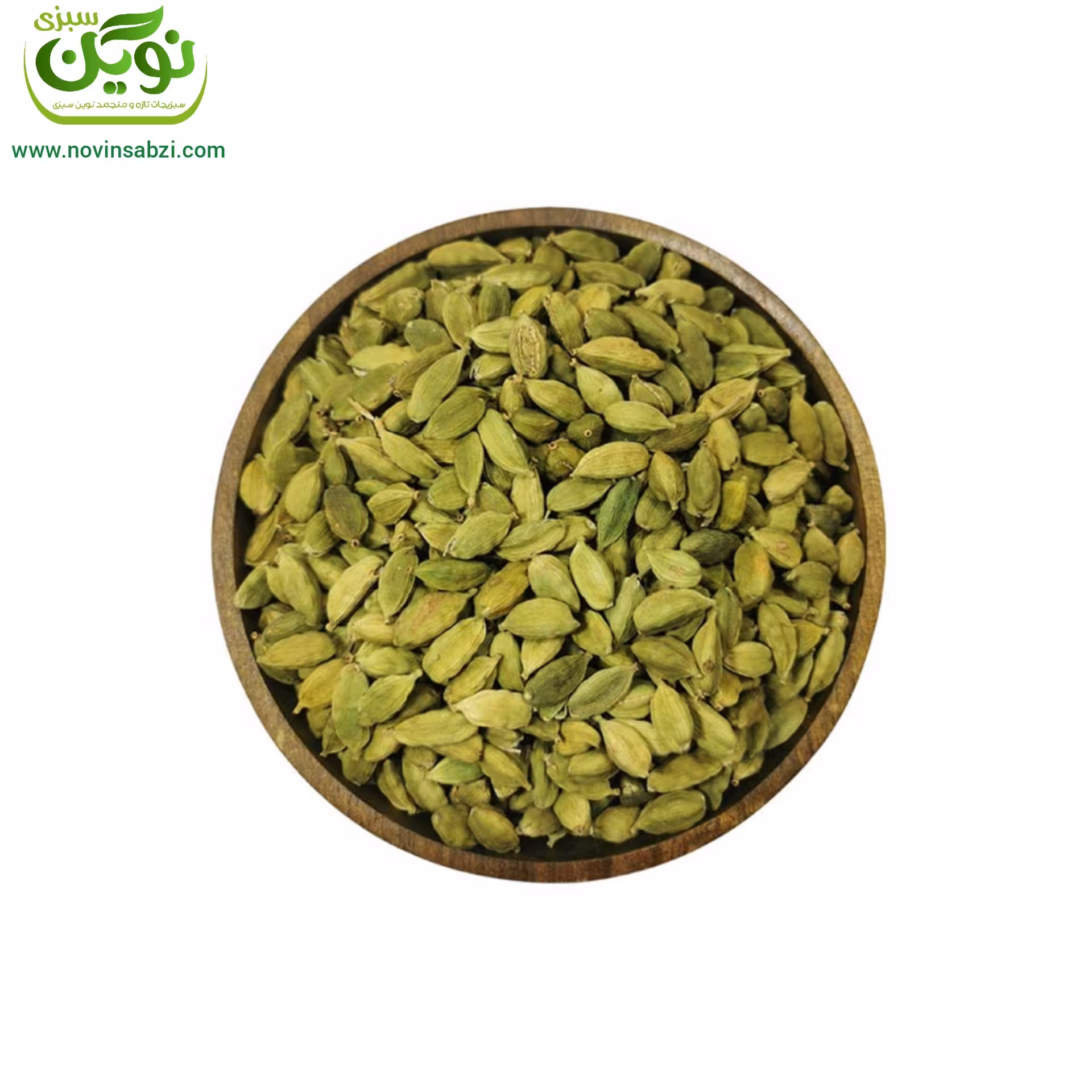 ادویه هل سبز اکبر بنفش 1 کیلوگرمی نوین سبزی