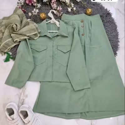 ست کت دامن لنین ژاله
