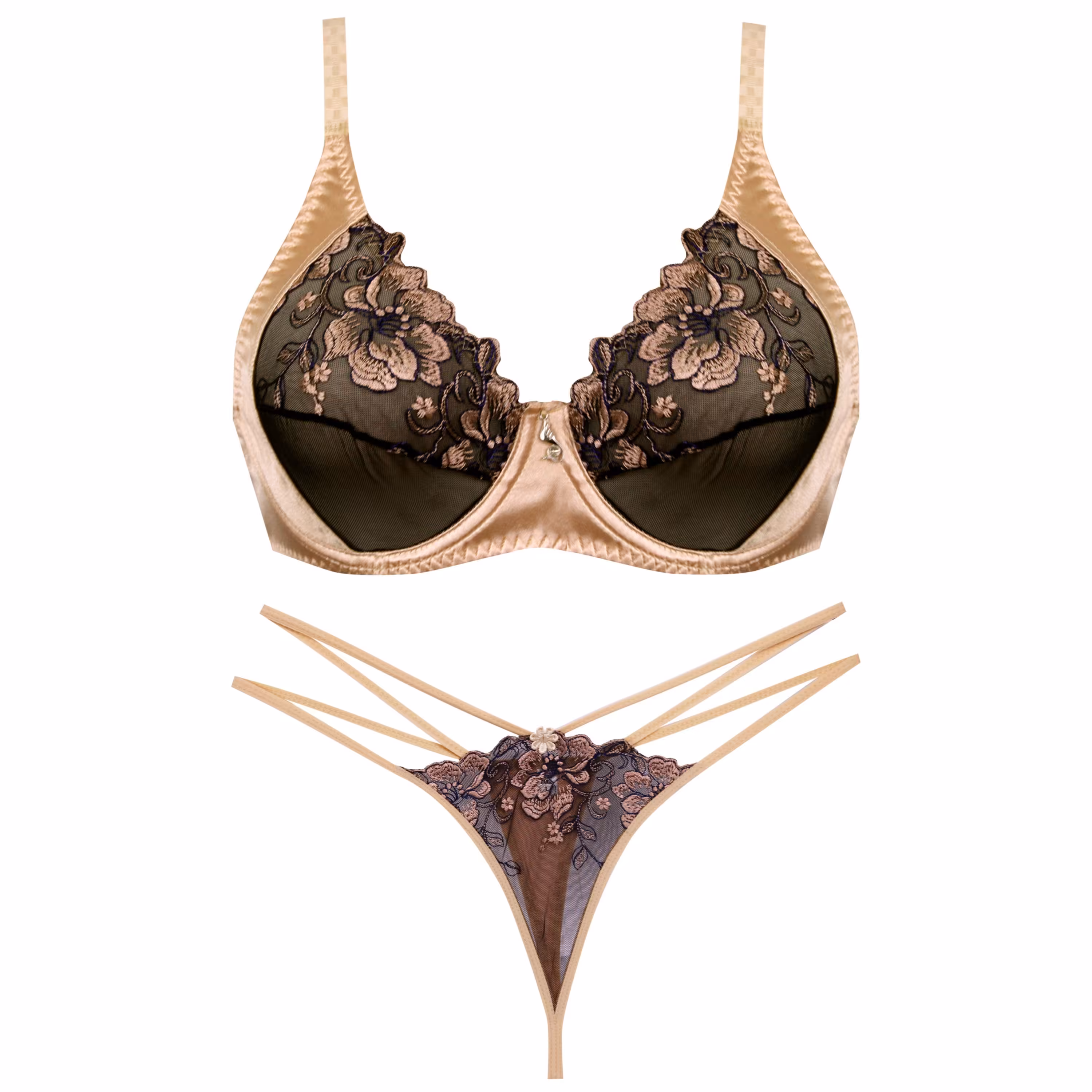 ست شورت و سوتین زنانه ماییلدا مدل 9024-CR